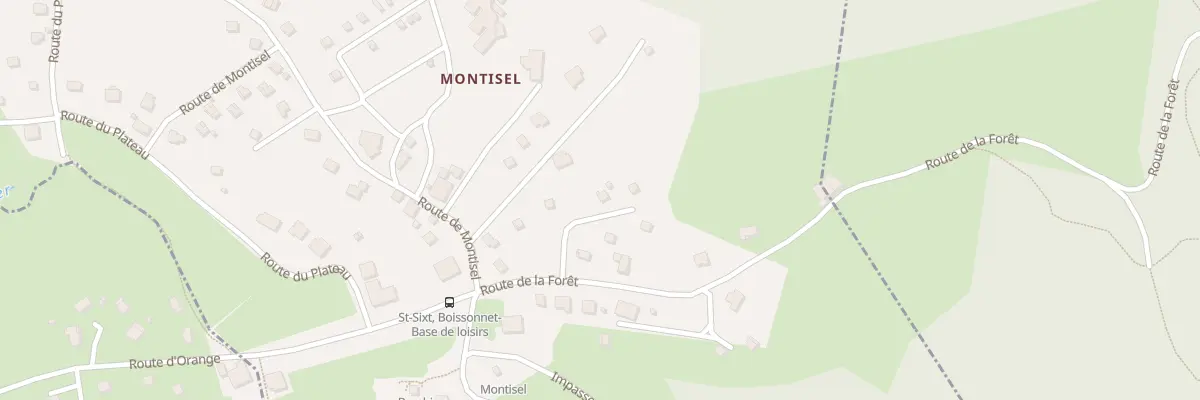 Plan du 87 Imp d’Andey à Saint-Sixt