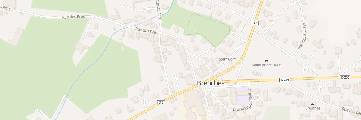 Plan du 4B Rue des Pres à Breuches