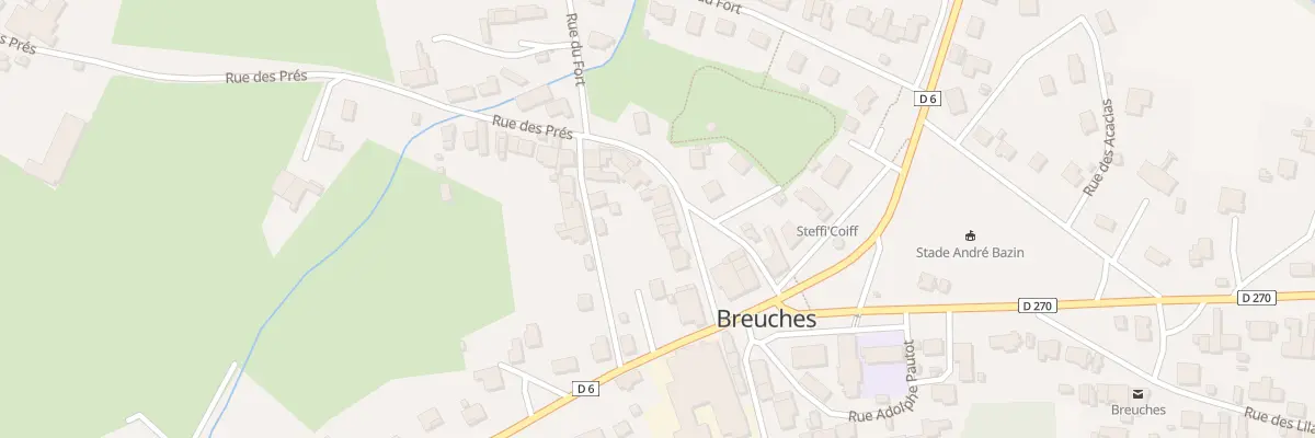 Plan du 4T Rue des Pres à Breuches