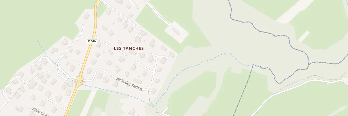 Plan du 5378 Lot Les Bergeronnettes à Verrens-Arvey