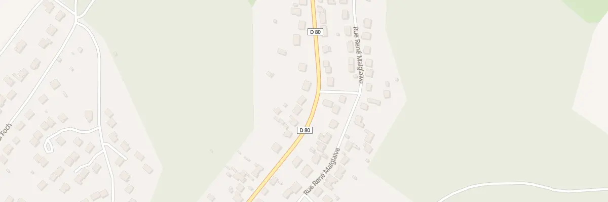 Plan du 93 Rue Georges Toussaint à Varangéville