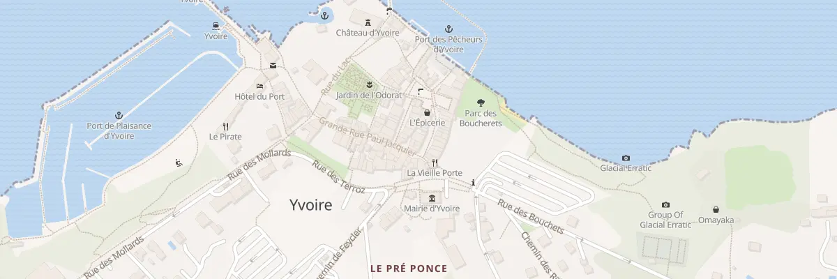 Plan du 6 Grande Rue à Yvoire