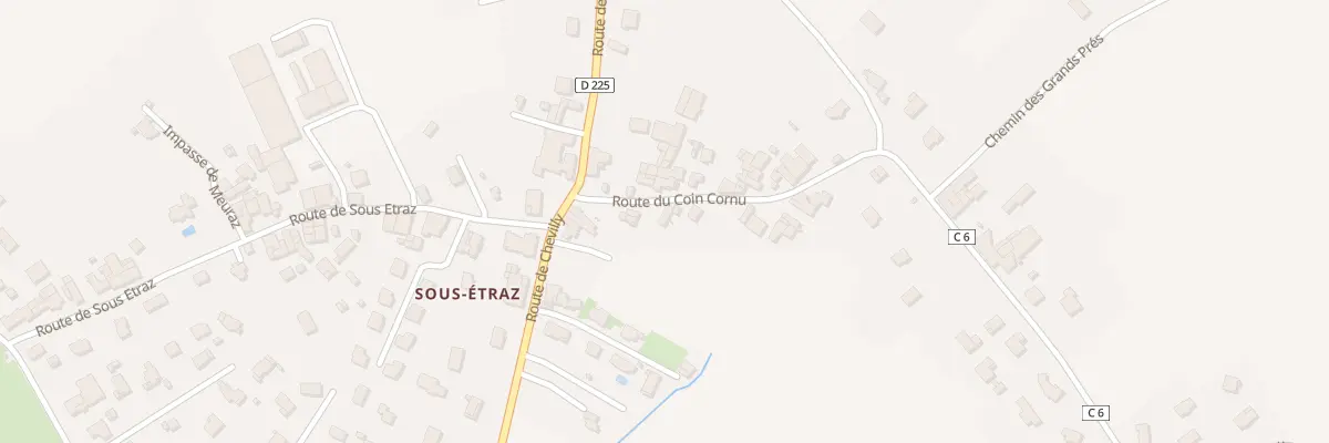 Plan du 10 Rte du Coin Cornu à Massongy