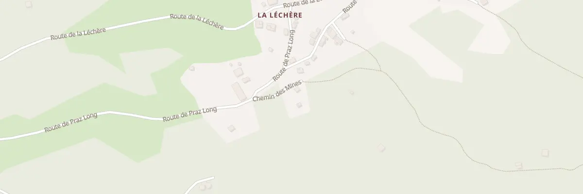 Plan du 88 Che des Mines à Bonvillard