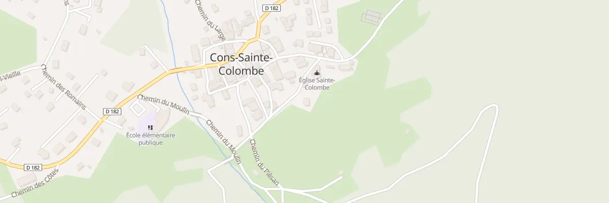 Plan du 55 Che du Rosay à Val de Chaise