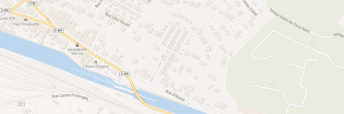 Plan du 22 Rue Claude Debussy à Varangéville