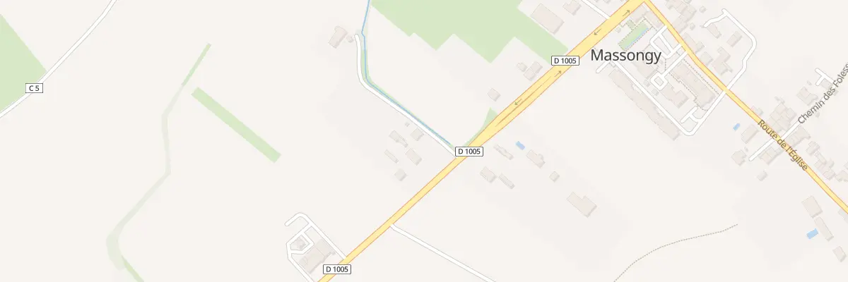 Plan du 304 Rte de Genève à Massongy