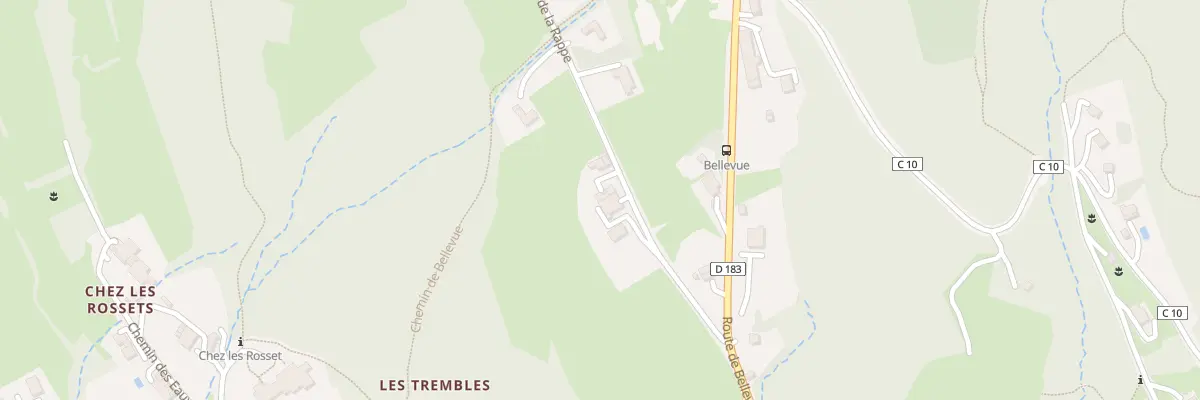 Plan du 115A Rte de la Rappe à Lucinges