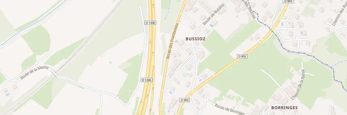 Plan du 8 All de Bussioz à Saint-Cergues
