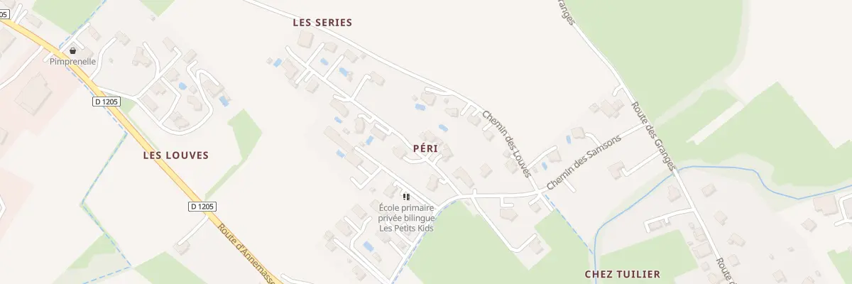 Plan du 259 Che des Samsons à Contamine-sur-Arve