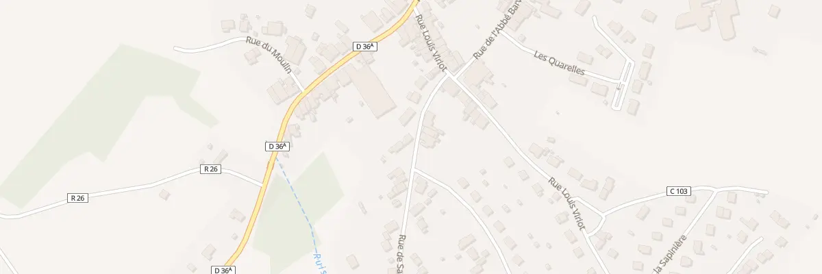 Plan du 4 Rue de Sauvigny à Vincey