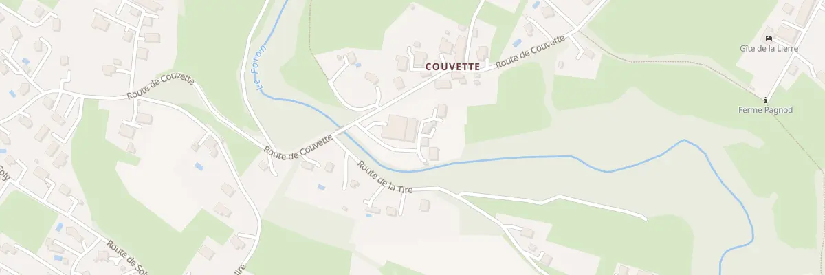 Plan du 91 Che du Moulin à Fillinges