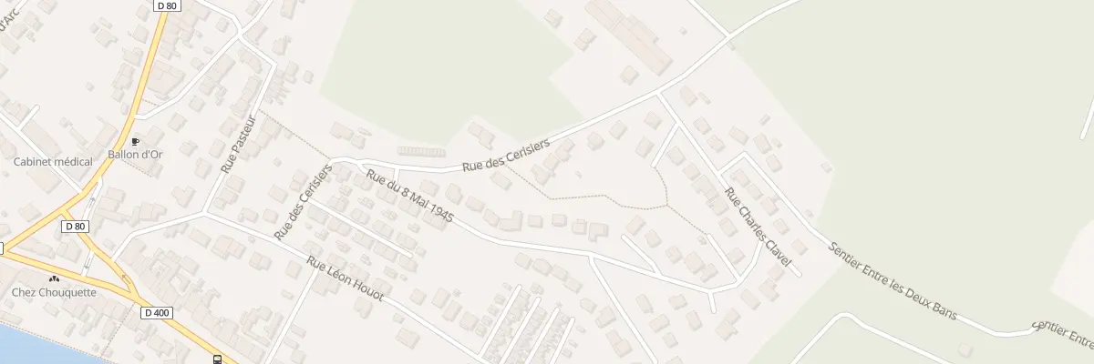 Plan du 6 Rue des Cerisiers à Varangéville