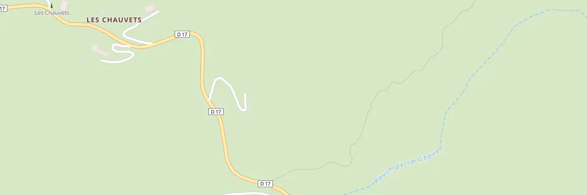 Plan du 6650 La Fraiche à La Palud-sur-Verdon