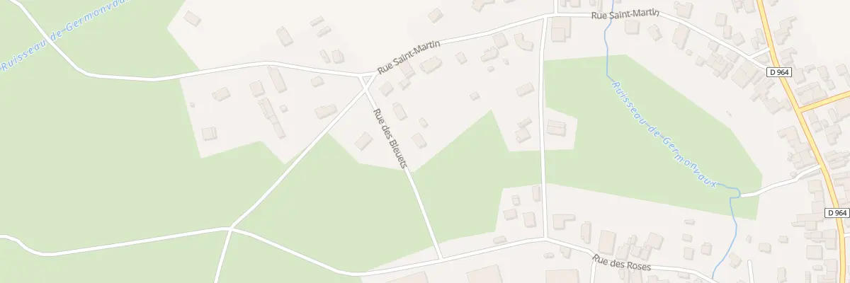 Plan du 2 Rue des Bleuets à Fontaine-lès-Luxeuil