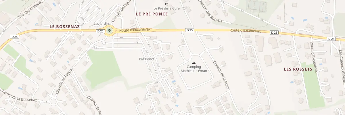 Plan du 24 Imp des Marroniers à Yvoire