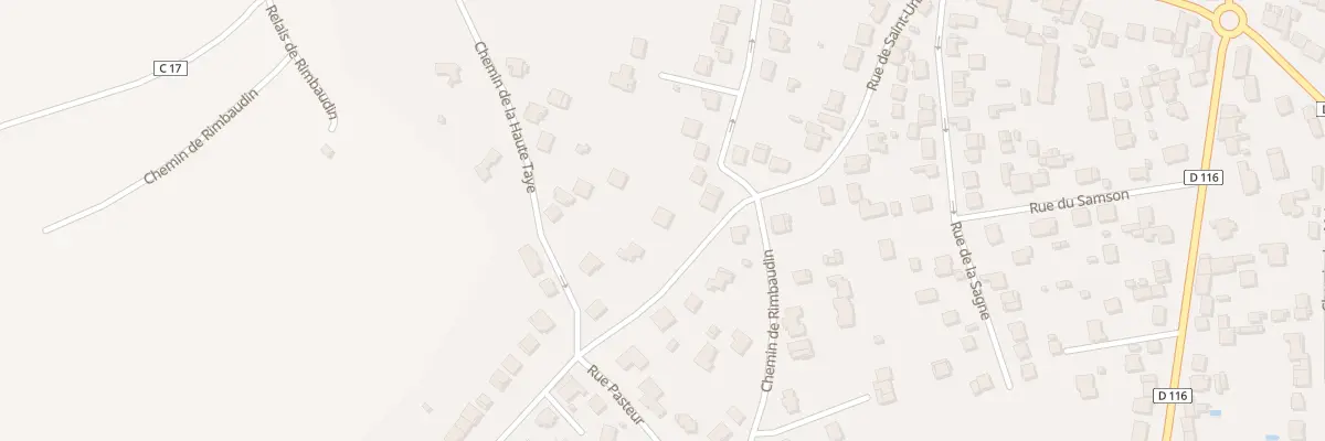 Plan du 279 Rue de Saint Urbain à Rosières-aux-Salines