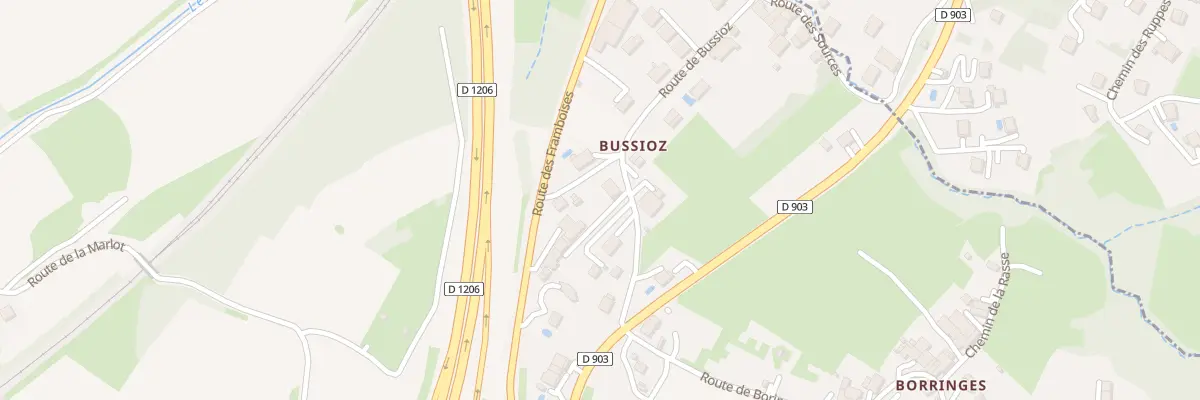 Plan du 372 Rte de Bussioz à Saint-Cergues