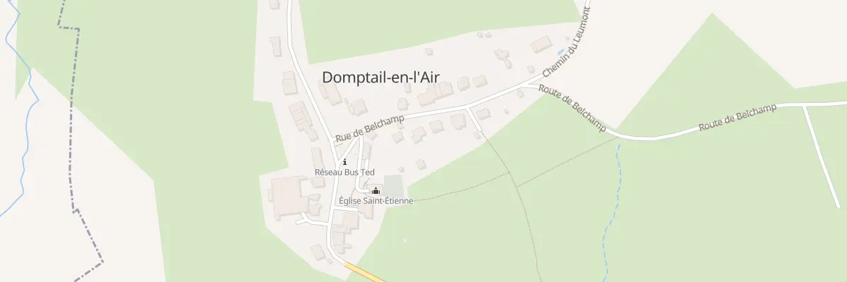 Plan du 6 Rue de Belchamp à Domptail-en-l’Air