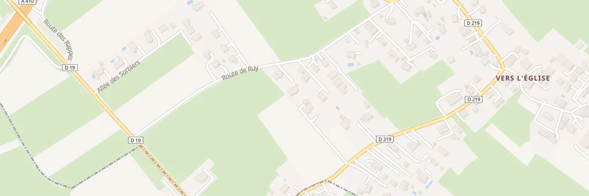 Plan du 225 Rte de Ruy à Scientrier