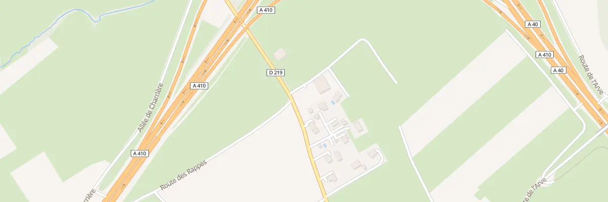 Plan du 690 Rte du By à Scientrier