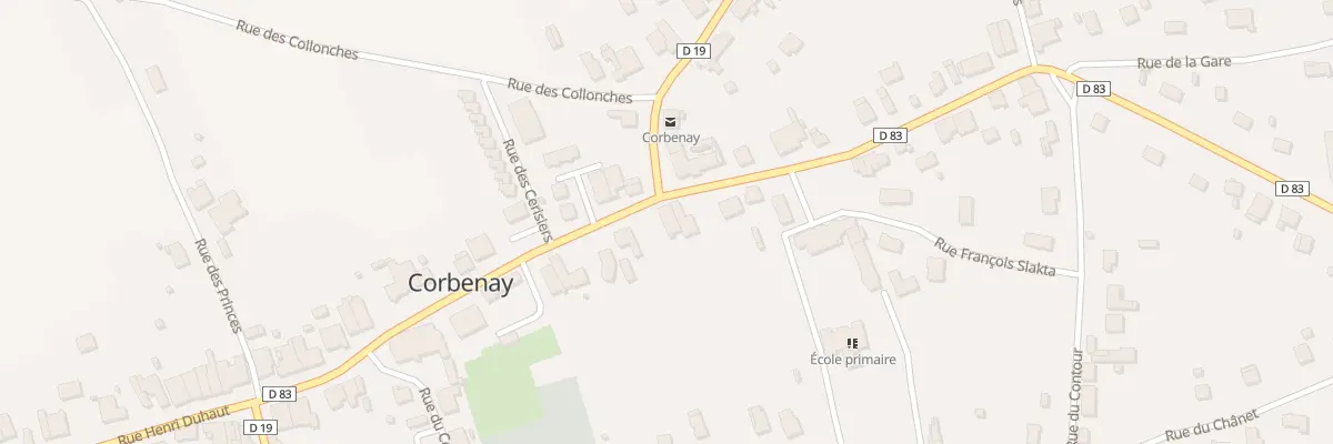 Plan du 57 Rue Henri Duhaut à Corbenay