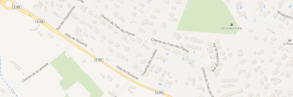 Plan du 35 All des Pervenches à Bormes-les-Mimosas