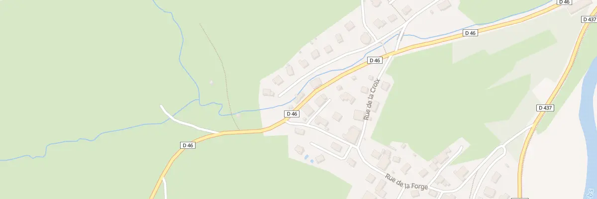 Plan du 1 Rue de la Forge à Oye-et-Pallet