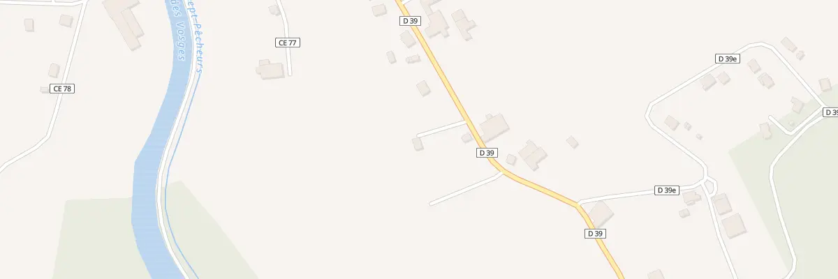 Plan du 3560 Rue de Xertigny à Girancourt