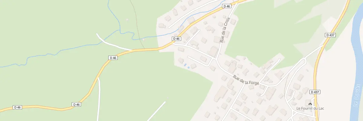 Plan du 6 Rue de la Forge à Oye-et-Pallet