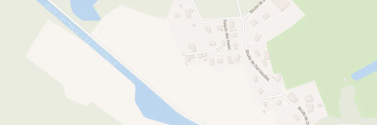 Plan du 206 Le Pâquis des Haies à Chaumousey