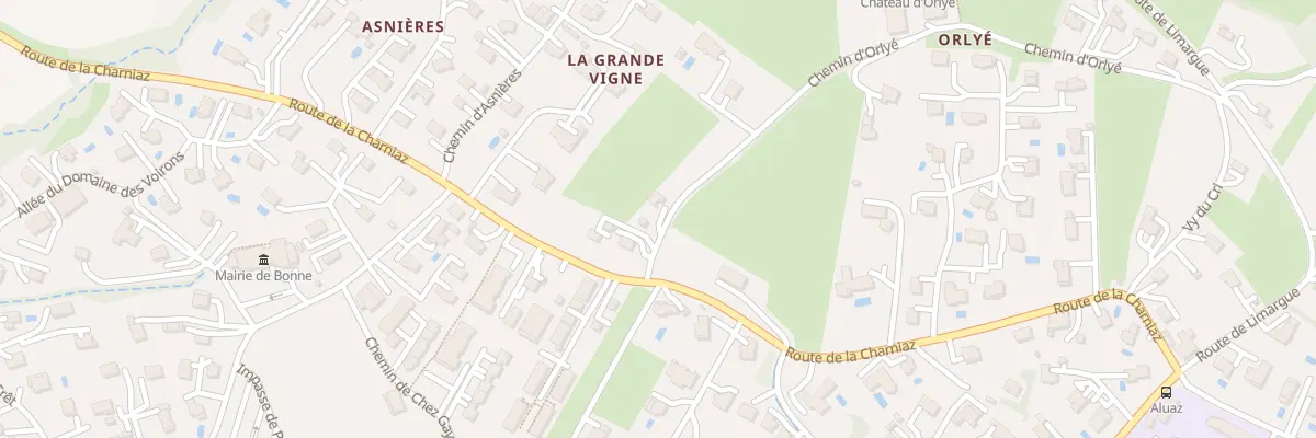 Plan du 49 Che d’Orlye à Bonne