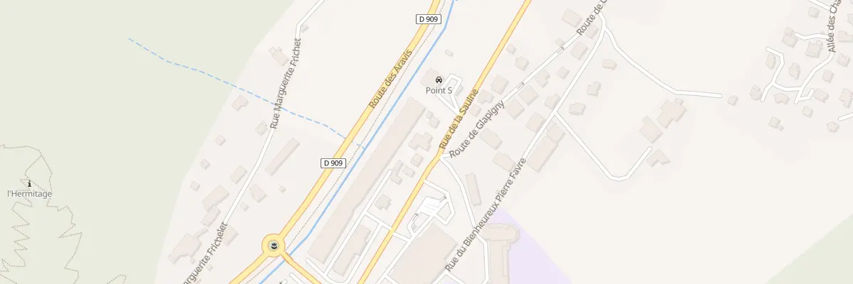 Plan du 55 Rue de la Saulne à Thônes