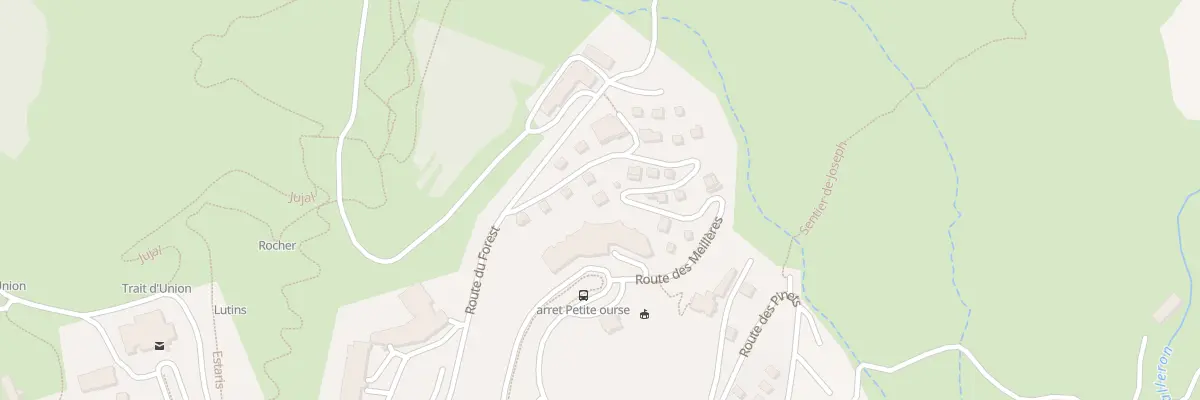 Plan du 219 Rte des Meillères à Orcières