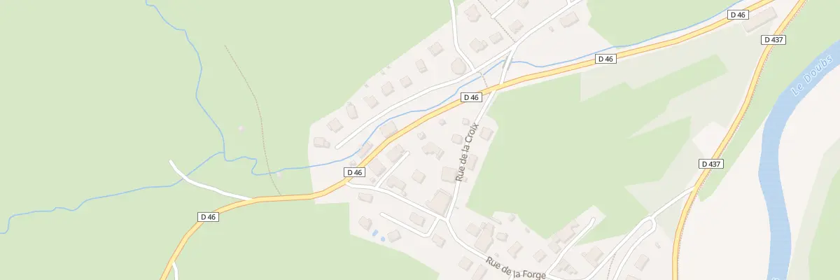 Plan du 9 Rue de la Forge à Oye-et-Pallet