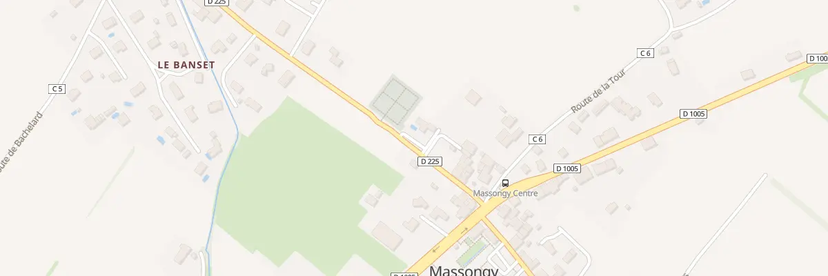 Plan du 41 Rte de la Tour à Massongy
