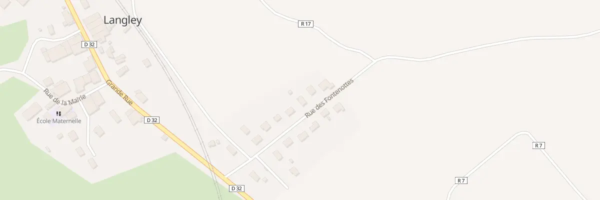 Plan du 146 Rue des Fontenottes à Langley