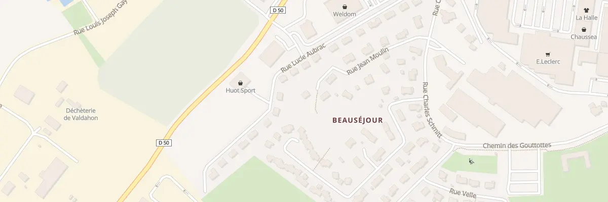 Plan du 15 Rue Jean Moulin à Valdahon