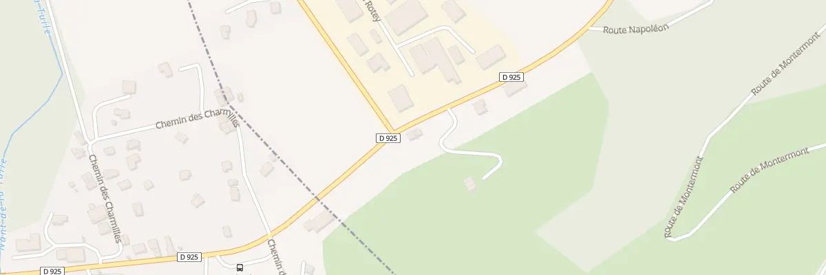 Plan du 5106 Le Rotey Dessus à Notre-Dame-des-Millières