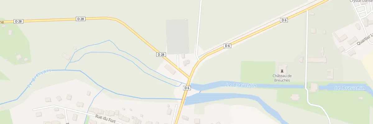 Plan du 9004 Rte d’Ormoiche à Breuches