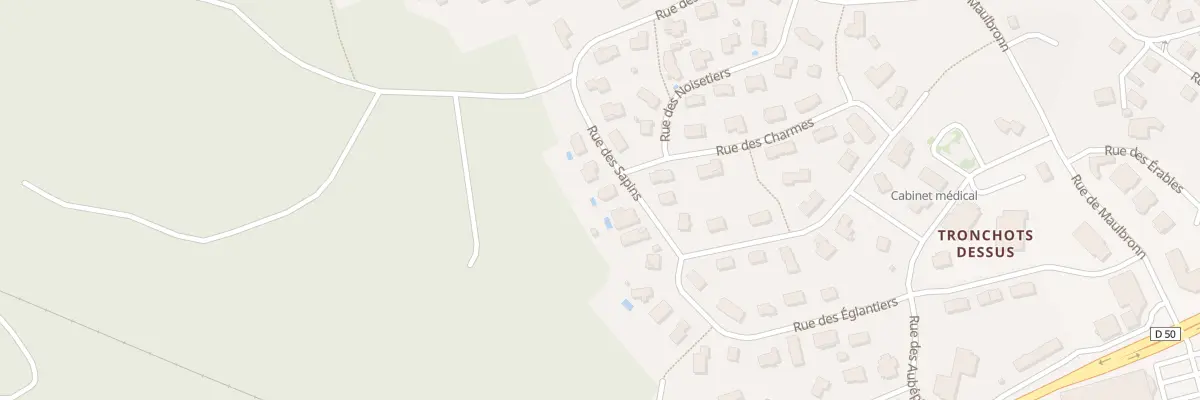Plan du 5 Rue des Sapins à Valdahon