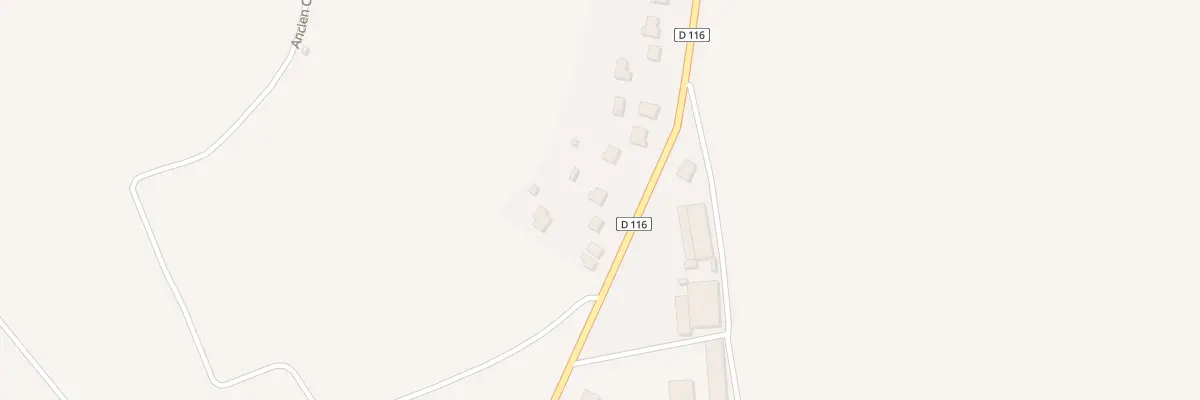 Plan du 1233 Av des Vosges à Rosières-aux-Salines