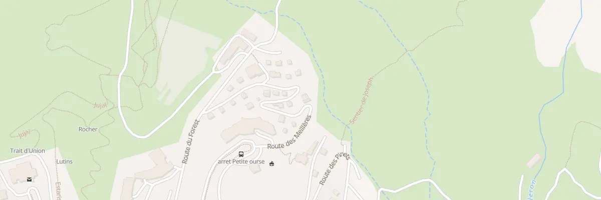 Plan du 136 Rte des Meillères à Orcières