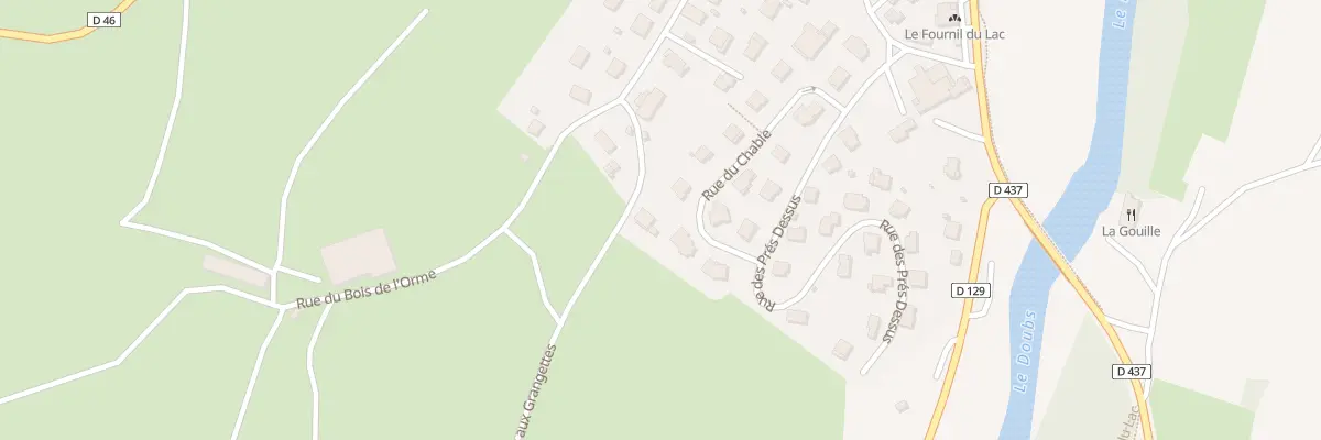 Plan du 12 Rue du Chable à Oye-et-Pallet