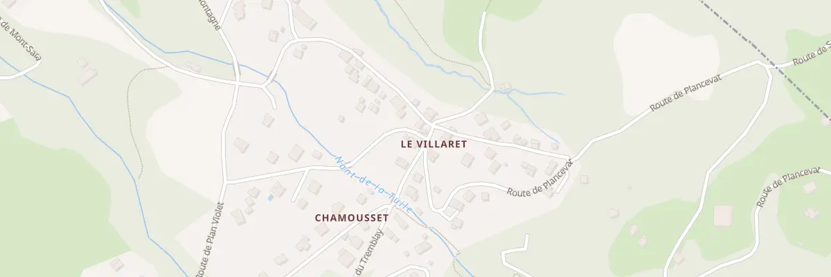 Plan du 475 Che de Chamousset à Sainte-Hélène-sur-Isère