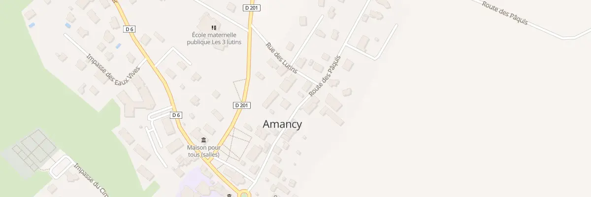 Plan du 181 Rte des Pâquis à Amancy