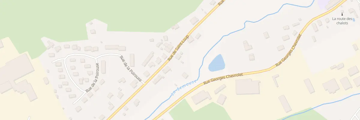 Plan du 11 Rue de Saint-loup à Aillevillers-et-Lyaumont