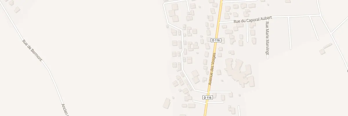 Plan du 18 Rue sous Bermont à Rosières-aux-Salines