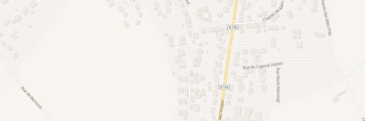 Plan du 27 Rue sous Bermont Michigan à Rosières-aux-Salines