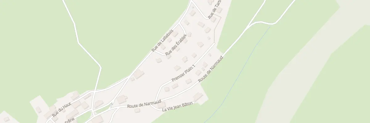 Plan du 3 Rue du Lotissement du Plain 1 à Aubonne